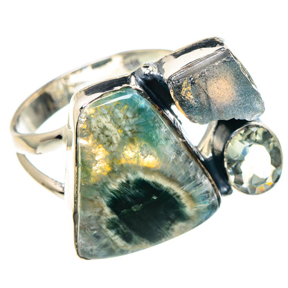 Ocean Jasper Rings handcrafted by Ana Silver Co - RING93325