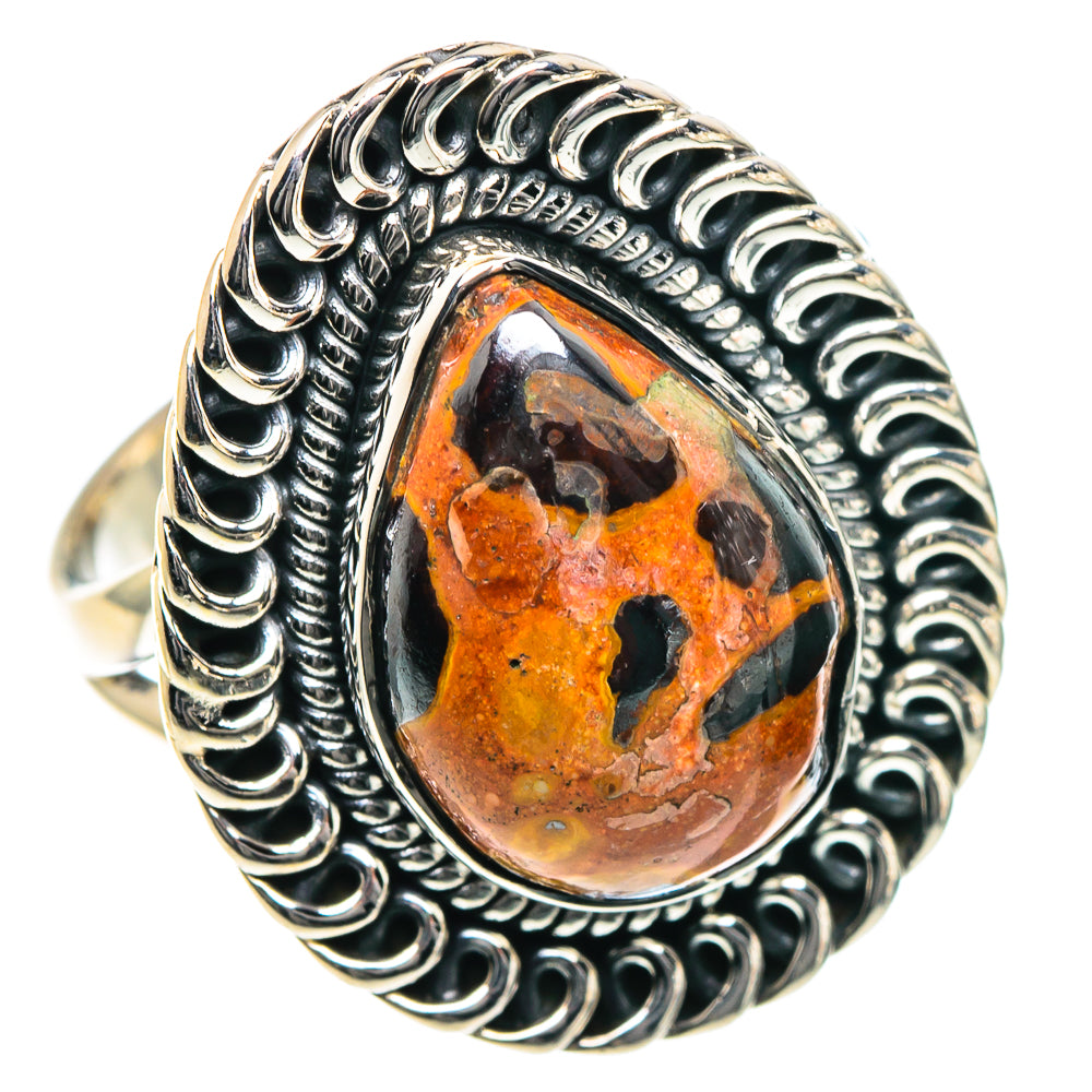 Bauxite Rings handcrafted by Ana Silver Co - RING93326 - Photo 2