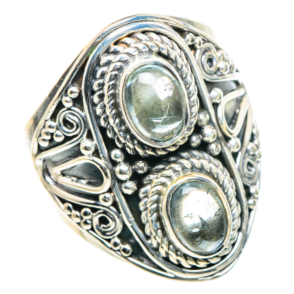 Aquamarine Rings handcrafted by Ana Silver Co - RING93341