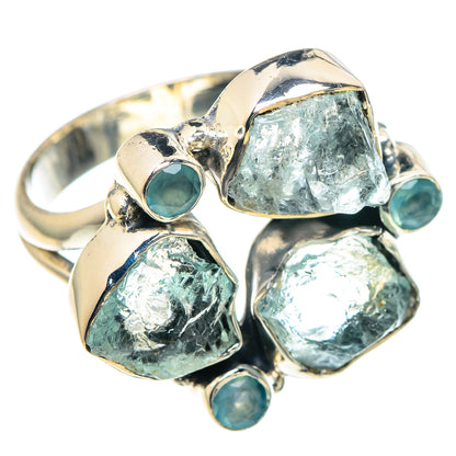 Aquamarine Rings handcrafted by Ana Silver Co - RING93342