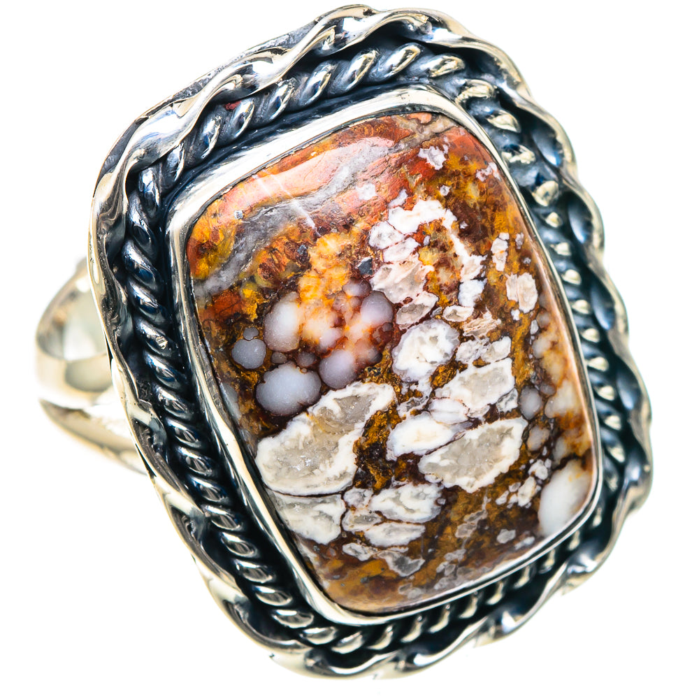 Wild Horse Jasper Rings handcrafted by Ana Silver Co - RING93348