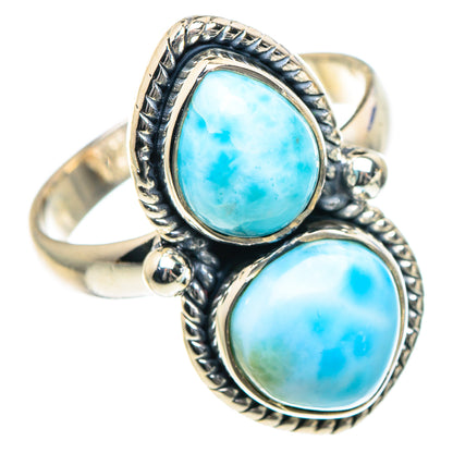 Larimar Rings handcrafted by Ana Silver Co - RING93360