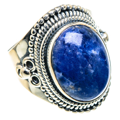 Sodalite Rings handcrafted by Ana Silver Co - RING93361