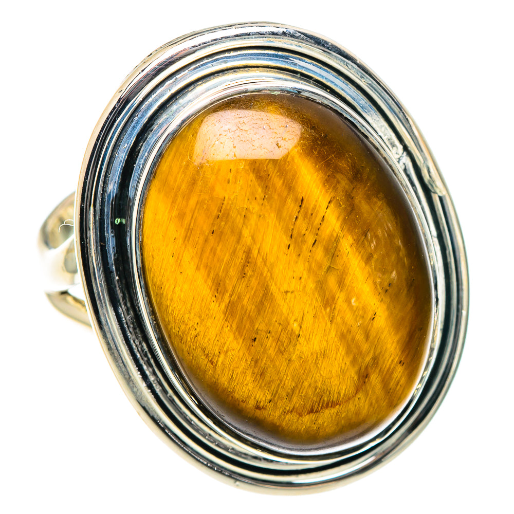 Tiger Eye Rings handcrafted by Ana Silver Co - RING93365