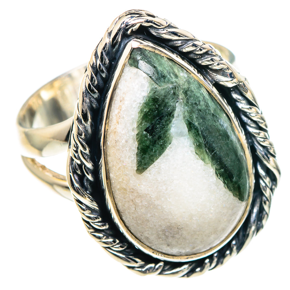 Seraphinite Rings handcrafted by Ana Silver Co - RING93387