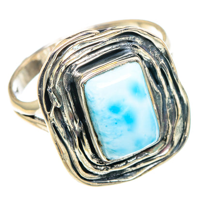 Larimar Rings handcrafted by Ana Silver Co - RING93400