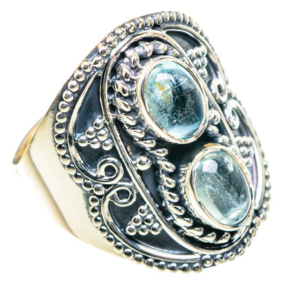 Aquamarine Rings handcrafted by Ana Silver Co - RING93404