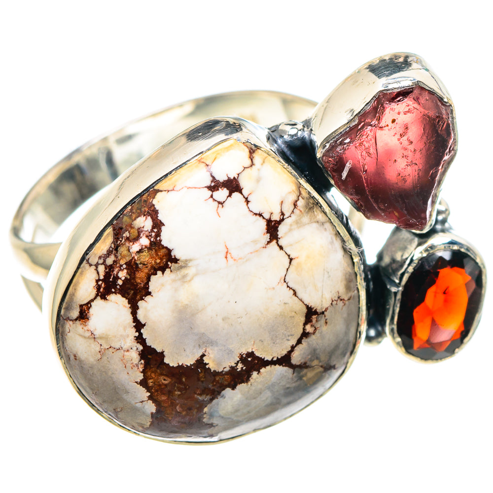 Wild Horse Jasper Rings handcrafted by Ana Silver Co - RING93409