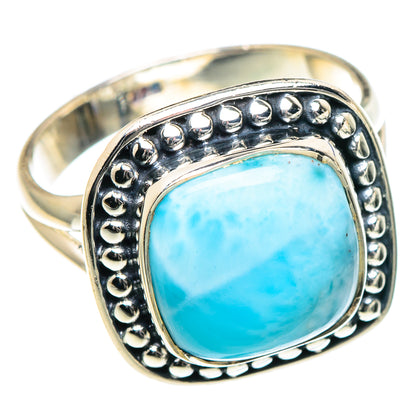Larimar Rings handcrafted by Ana Silver Co - RING93415