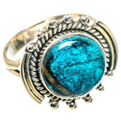 Chrysocolla Rings handcrafted by Ana Silver Co - RING93417