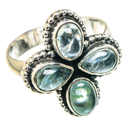 Aquamarine Rings handcrafted by Ana Silver Co - RING93418