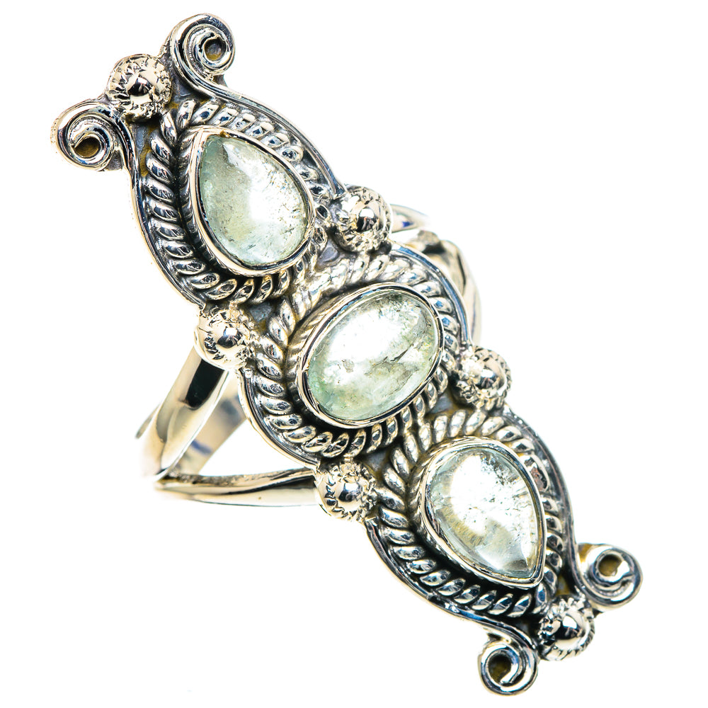 Aquamarine Rings handcrafted by Ana Silver Co - RING93441