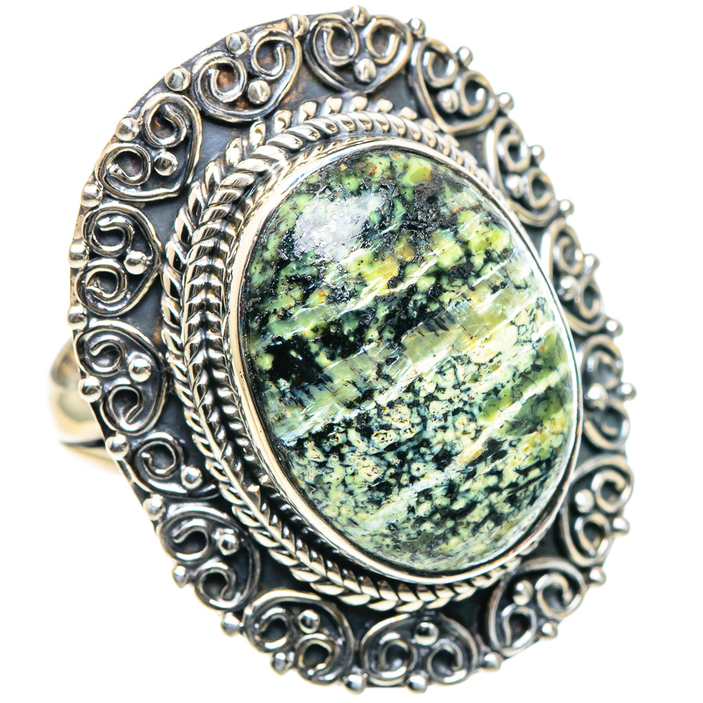 Ocean Jasper Rings handcrafted by Ana Silver Co - RING93446 - Photo 2