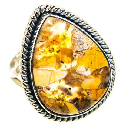Brecciated Mookaite Rings handcrafted by Ana Silver Co - RING93453