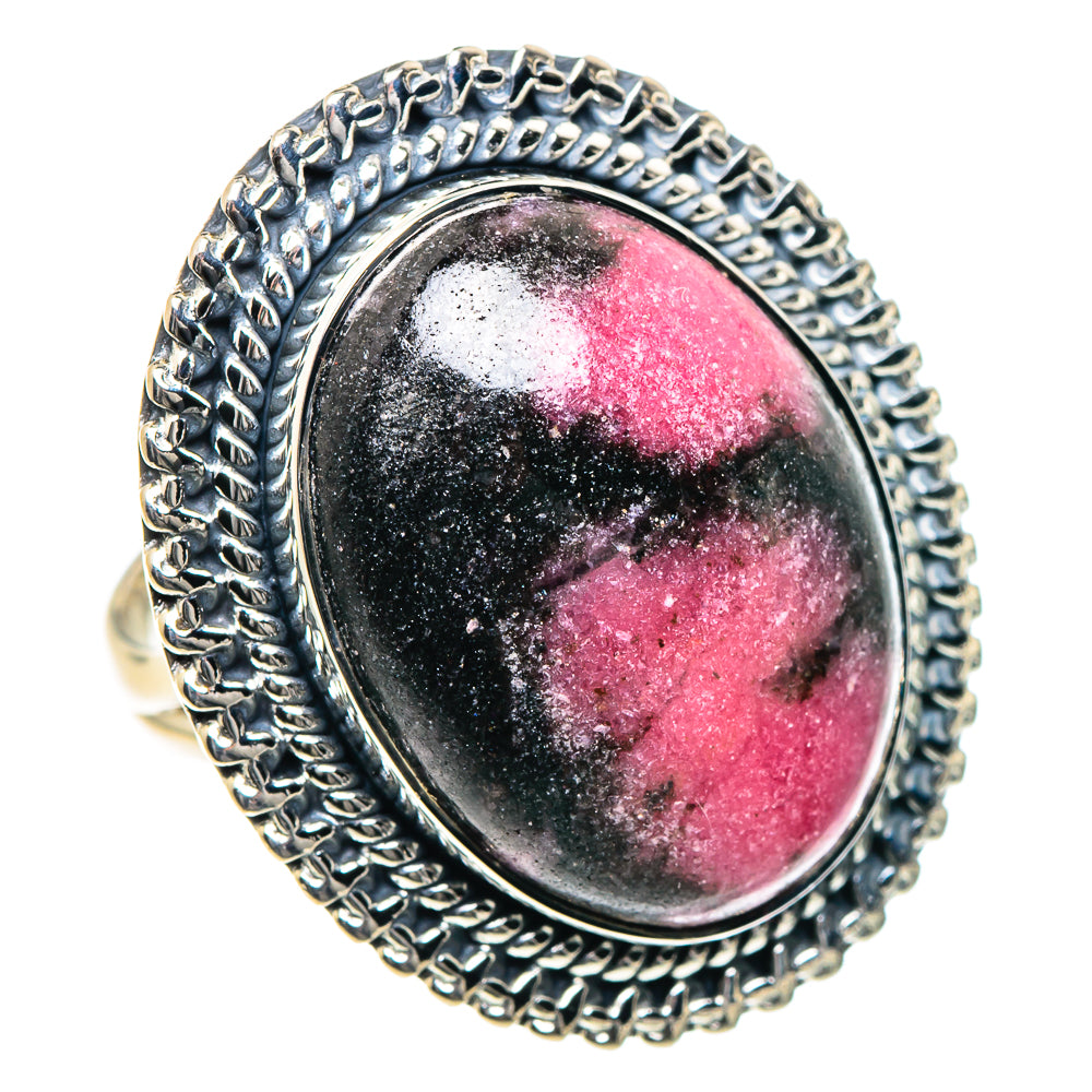 Rhodonite Rings handcrafted by Ana Silver Co - RING93455 - Photo 2