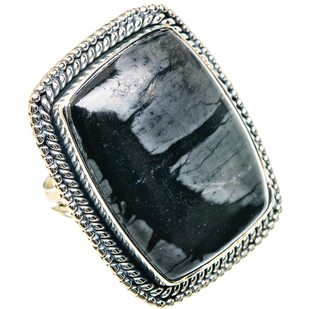 Picasso Jasper Rings handcrafted by Ana Silver Co - RING93464
