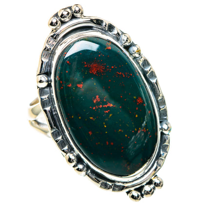 Bloodstone Rings handcrafted by Ana Silver Co - RING93482