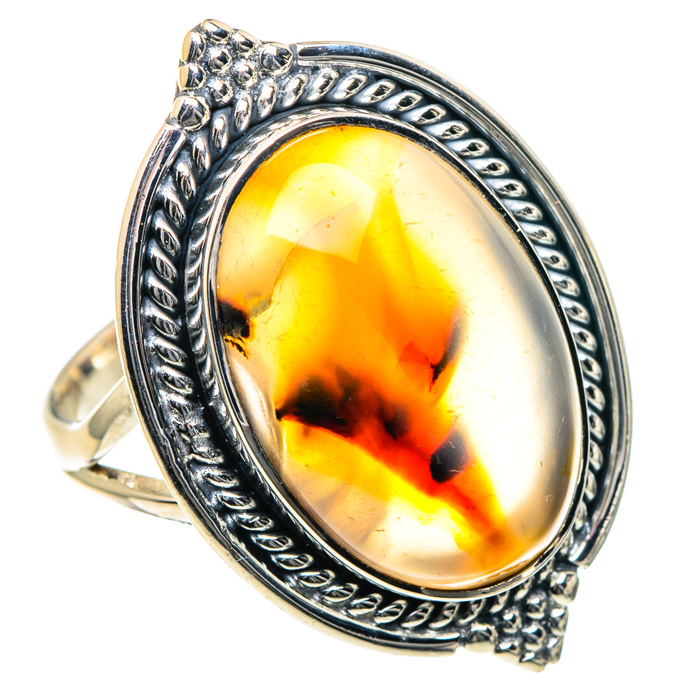 Montana Agate Rings handcrafted by Ana Silver Co - RING93487