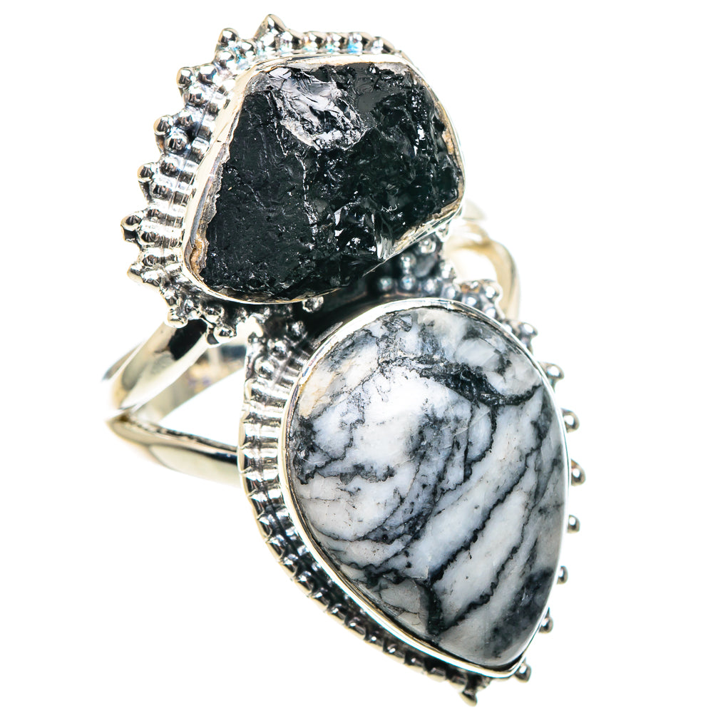 Pinolith Jasper Rings handcrafted by Ana Silver Co - RING93500