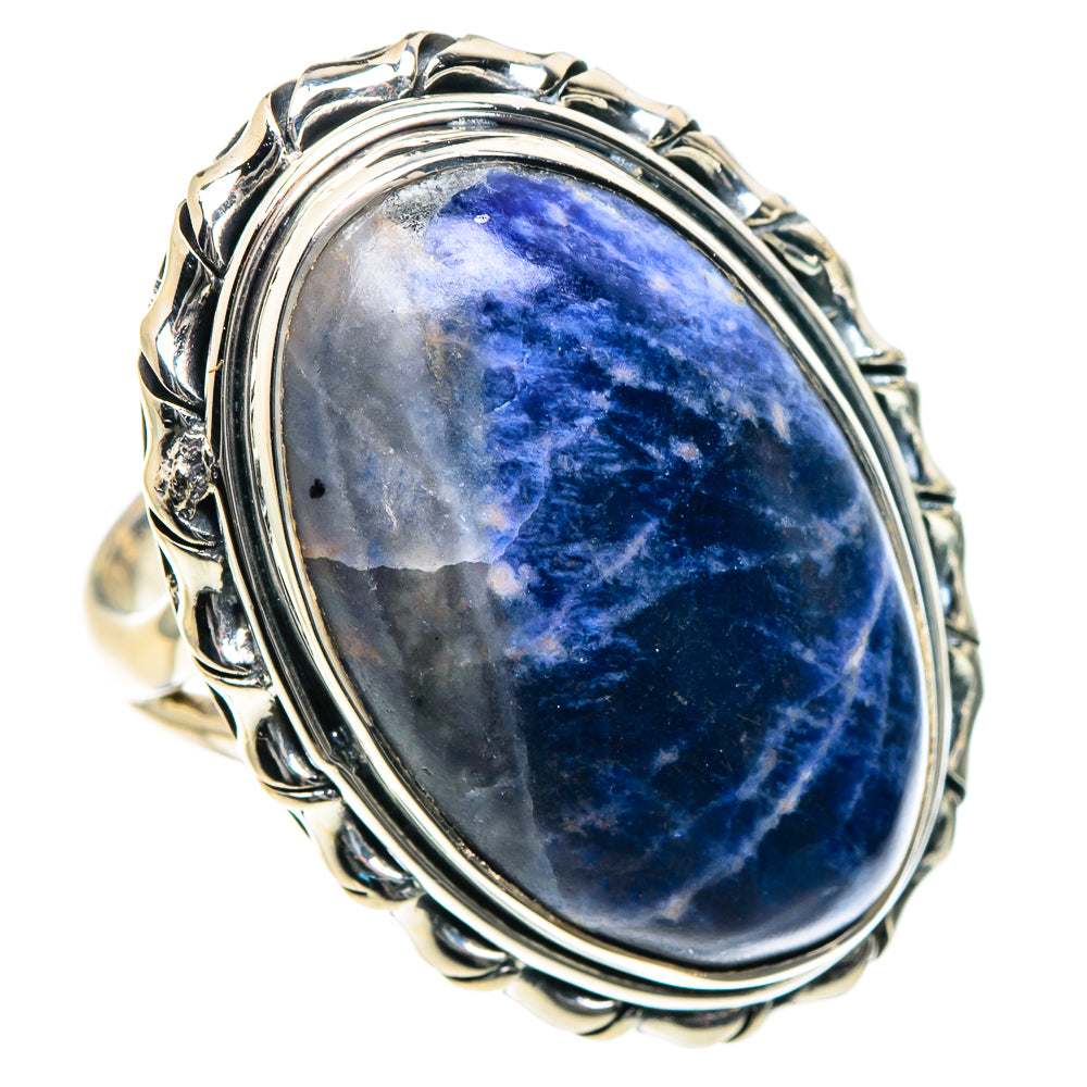 Sodalite Rings handcrafted by Ana Silver Co - RING93510