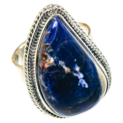 Sodalite Rings handcrafted by Ana Silver Co - RING93516