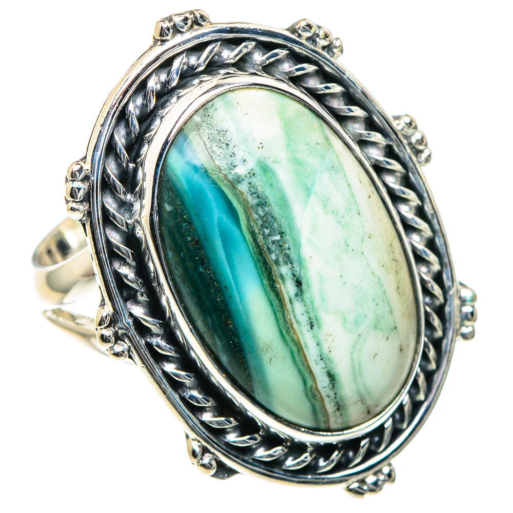 Ocean Jasper Rings handcrafted by Ana Silver Co - RING93519