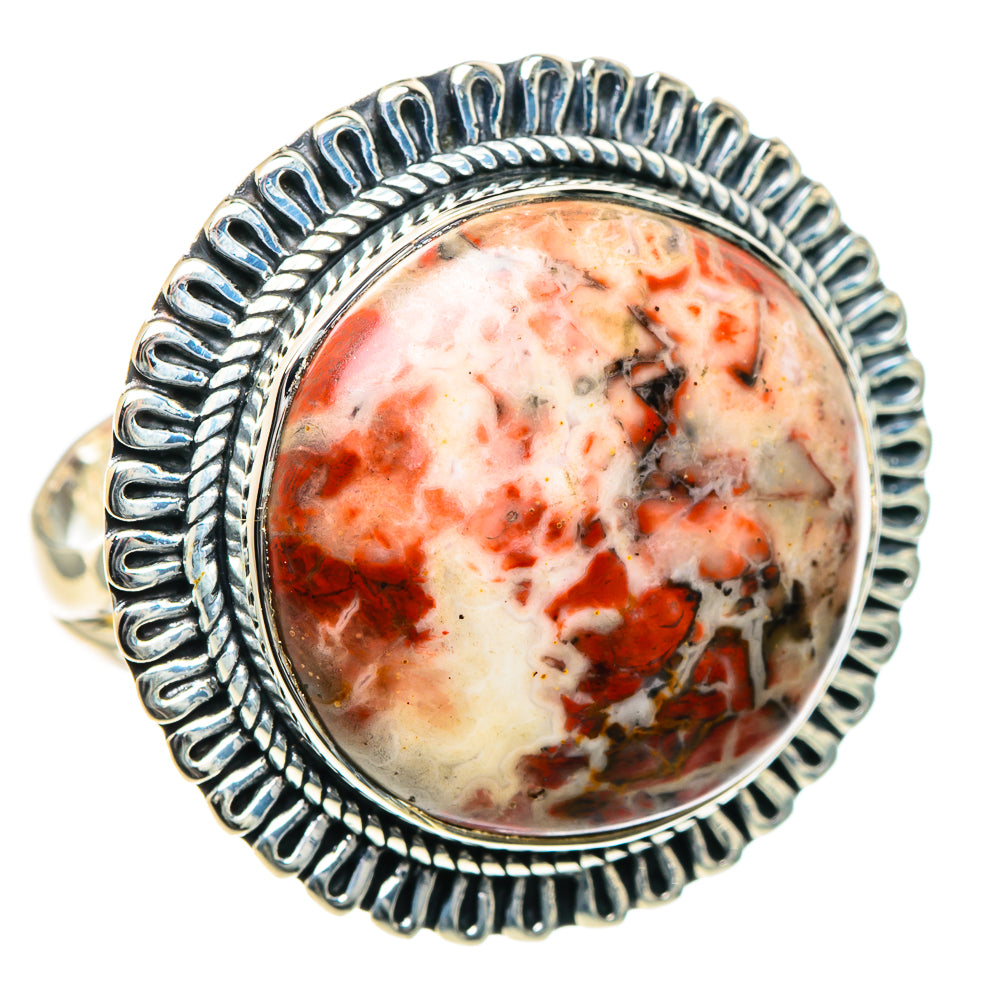 Red Jasper Rings handcrafted by Ana Silver Co - RING93525