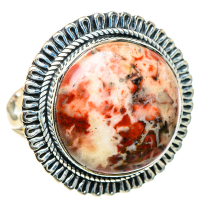 Red Jasper Rings handcrafted by Ana Silver Co - RING93525