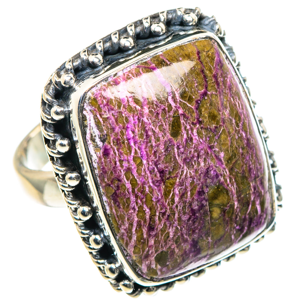 Stichtite Rings handcrafted by Ana Silver Co - RING93533 - Photo 2