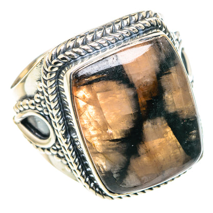 Chiastolite Rings handcrafted by Ana Silver Co - RING93546