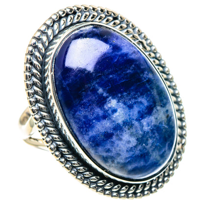 Sodalite Rings handcrafted by Ana Silver Co - RING93563