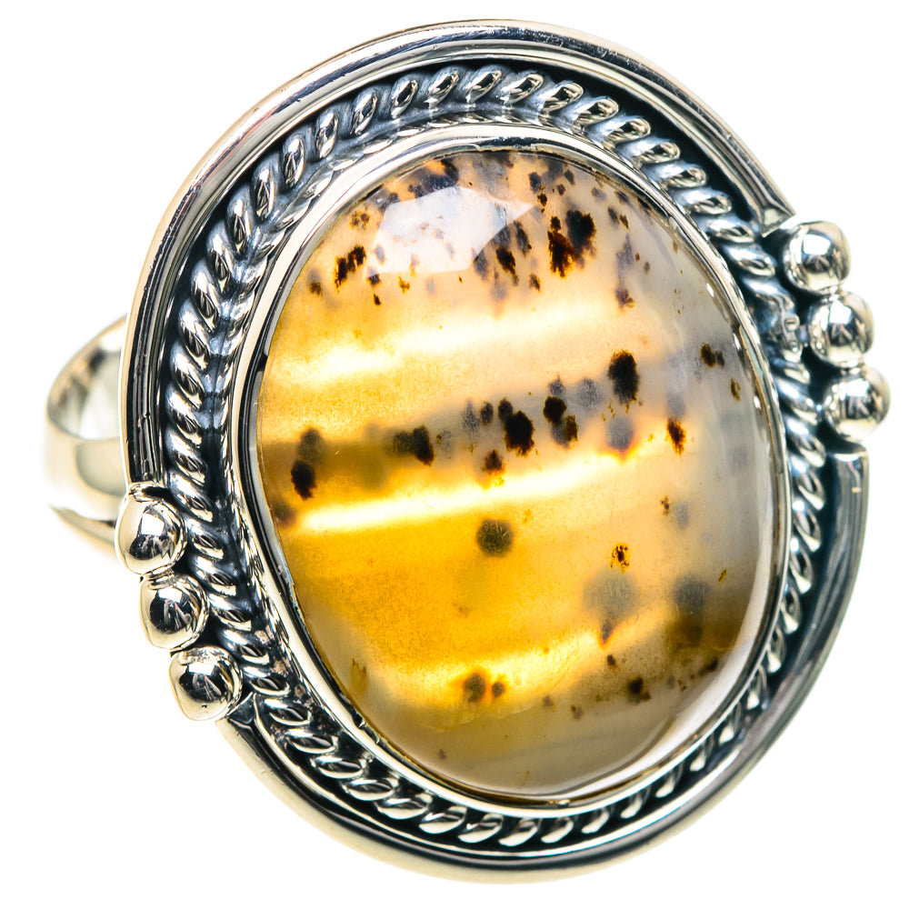 Montana Agate Rings handcrafted by Ana Silver Co - RING93572
