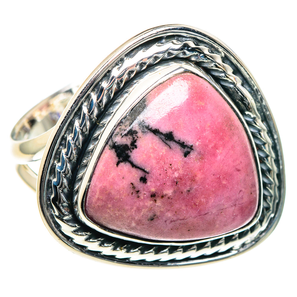 Rhodonite Rings handcrafted by Ana Silver Co - RING93584