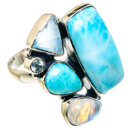 Larimar Rings handcrafted by Ana Silver Co - RING93587