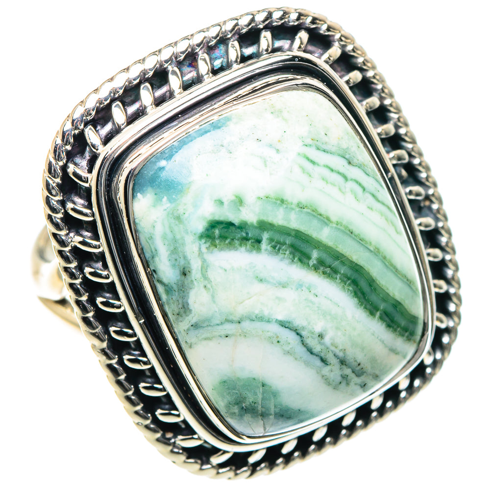 Ocean Jasper Rings handcrafted by Ana Silver Co - RING93597