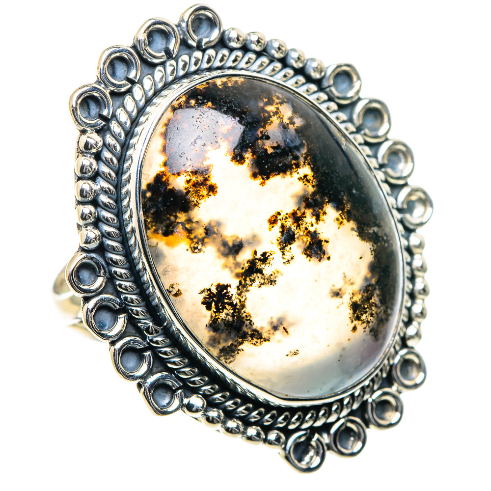 Montana Agate Rings handcrafted by Ana Silver Co - RING93607