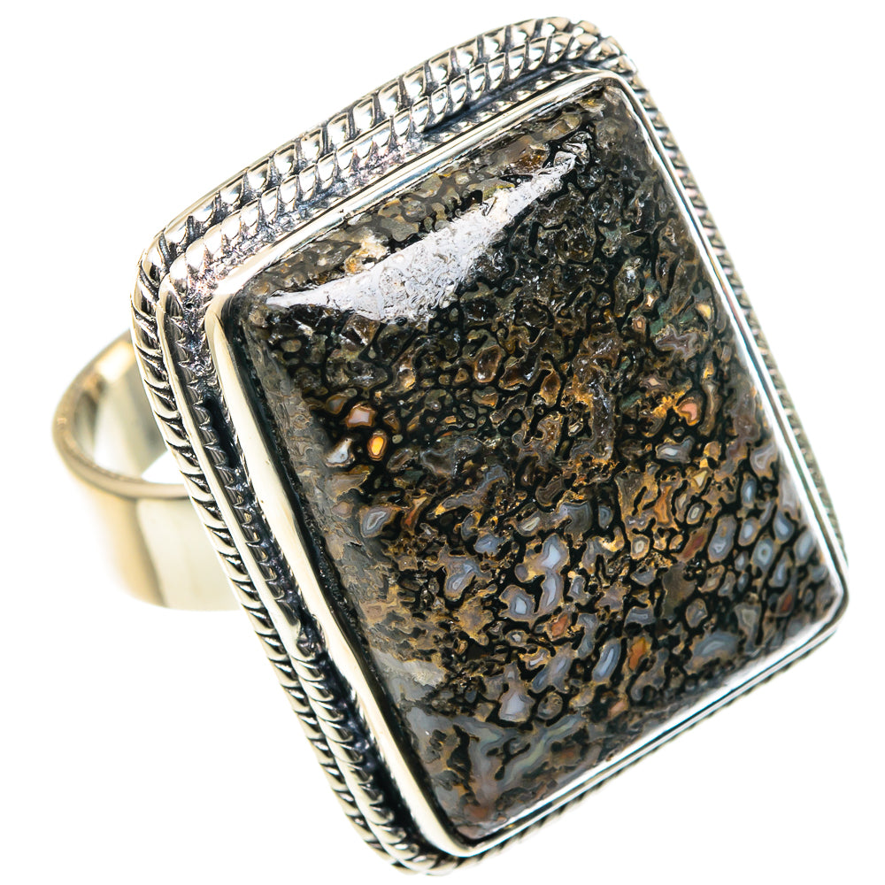 Dinosaur Bone Rings handcrafted by Ana Silver Co - RING93608