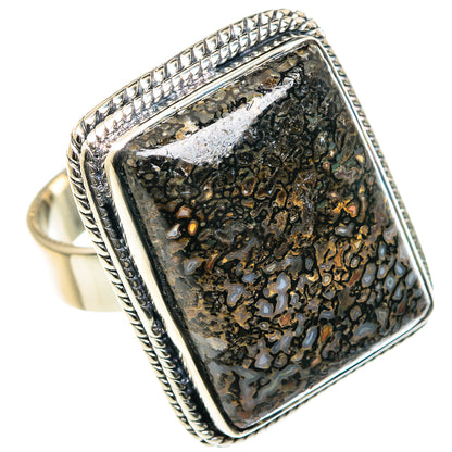 Dinosaur Bone Rings handcrafted by Ana Silver Co - RING93608
