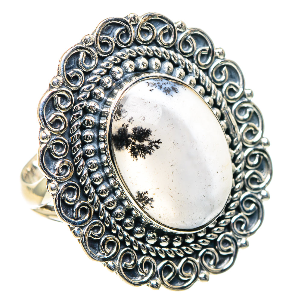 Dendritic Opal Rings handcrafted by Ana Silver Co - RING93627 - Photo 2