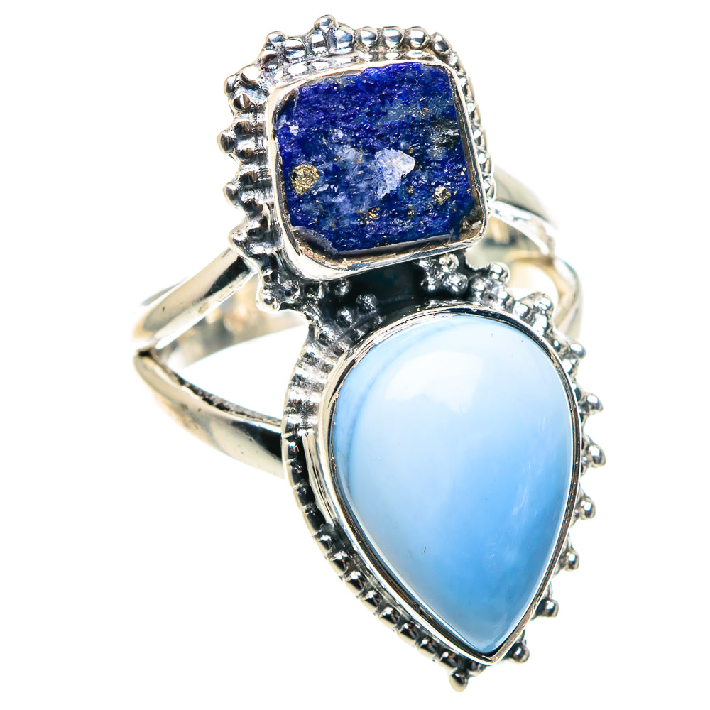 Larimar Rings handcrafted by Ana Silver Co - RING93633