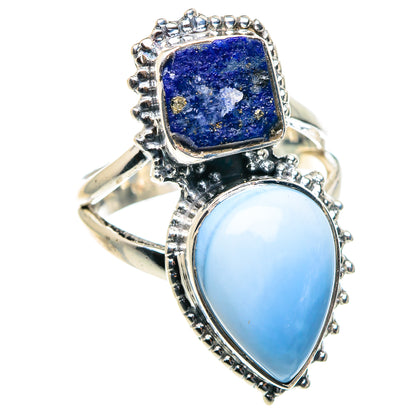 Larimar Rings handcrafted by Ana Silver Co - RING93633