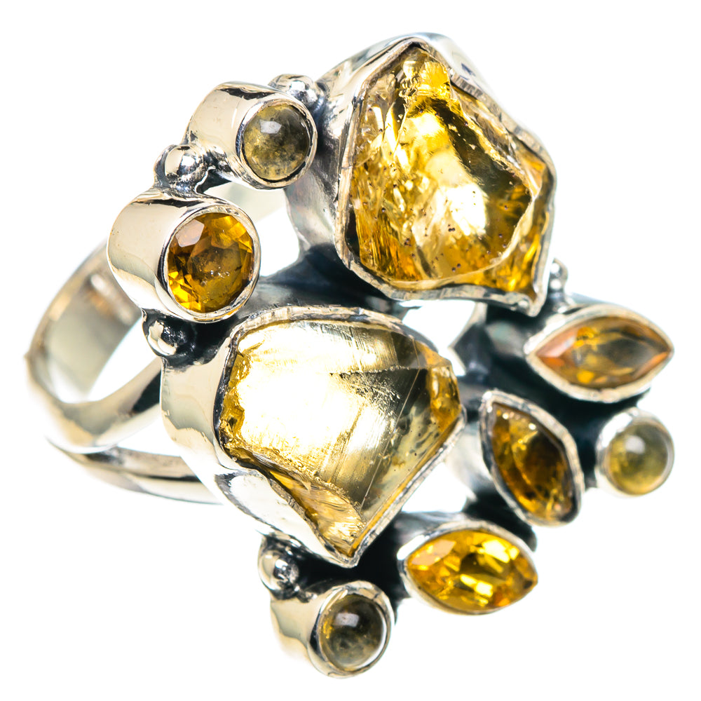 Citrine Rings handcrafted by Ana Silver Co - RING93640