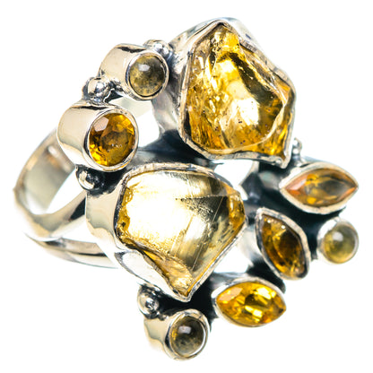 Citrine Rings handcrafted by Ana Silver Co - RING93640
