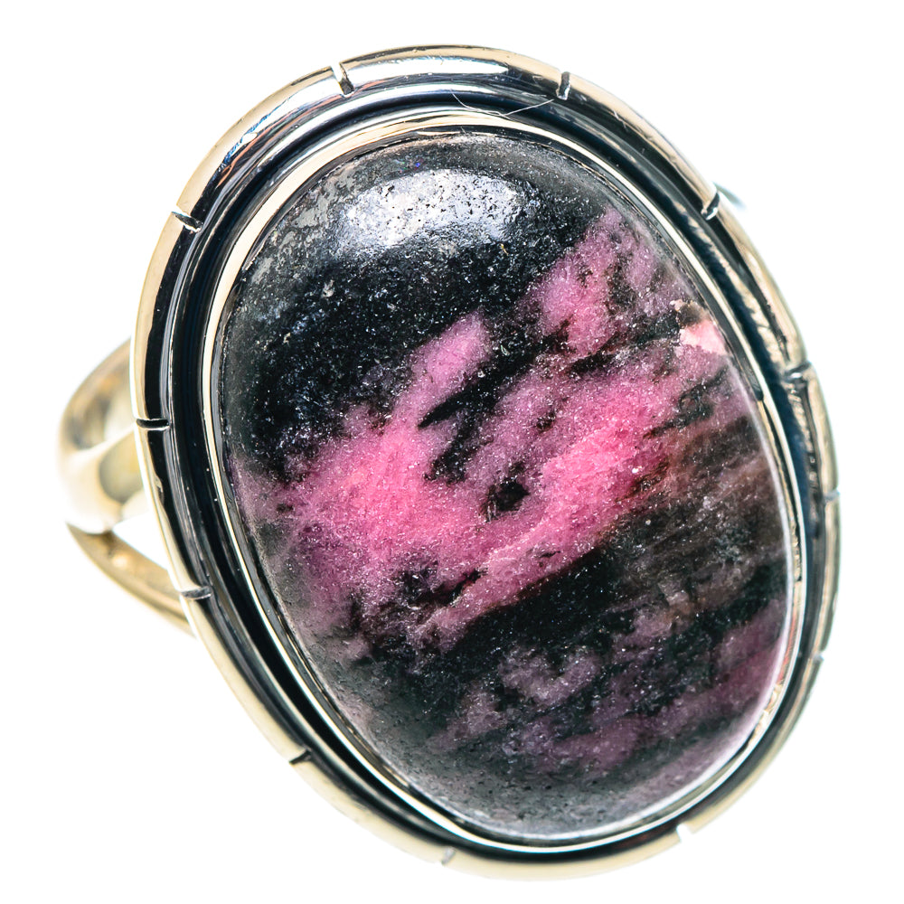 Rhodonite Rings handcrafted by Ana Silver Co - RING93643