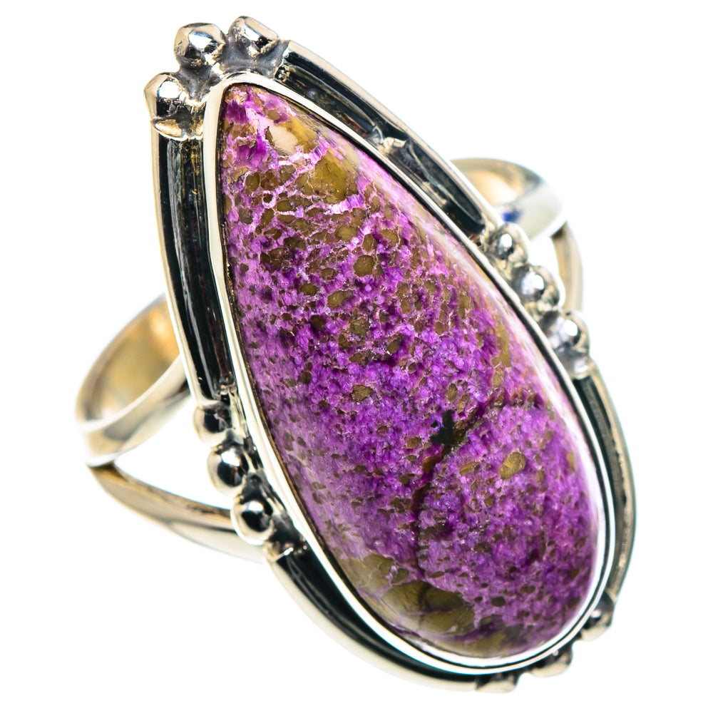 Stichtite Rings handcrafted by Ana Silver Co - RING93647