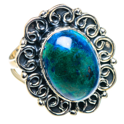 Chrysocolla Rings handcrafted by Ana Silver Co - RING93652