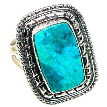 Chrysocolla Rings handcrafted by Ana Silver Co - RING93662