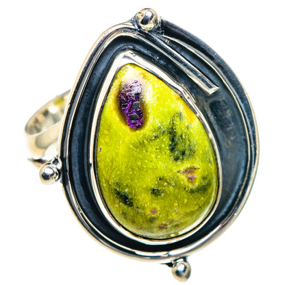 Atlantisite Rings handcrafted by Ana Silver Co - RING93686 - Photo 2
