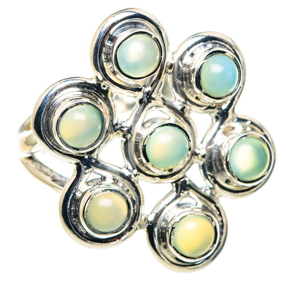 Aqua Chalcedony Rings handcrafted by Ana Silver Co - RING93690
