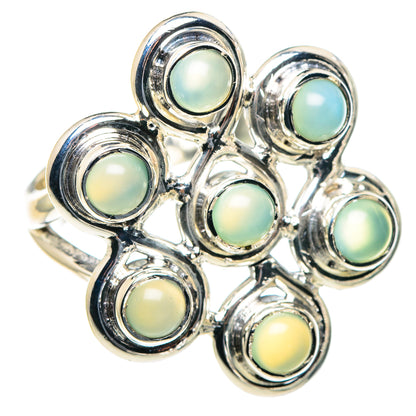 Aqua Chalcedony Rings handcrafted by Ana Silver Co - RING93690